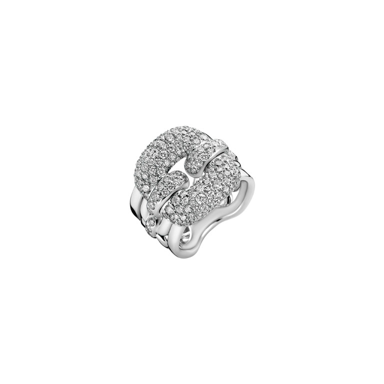 witgoud flexibele ring met diamant SC Highlights Diamonds - #2 witgoud flexibele ring met diamant SC Highlights Diamonds - #2