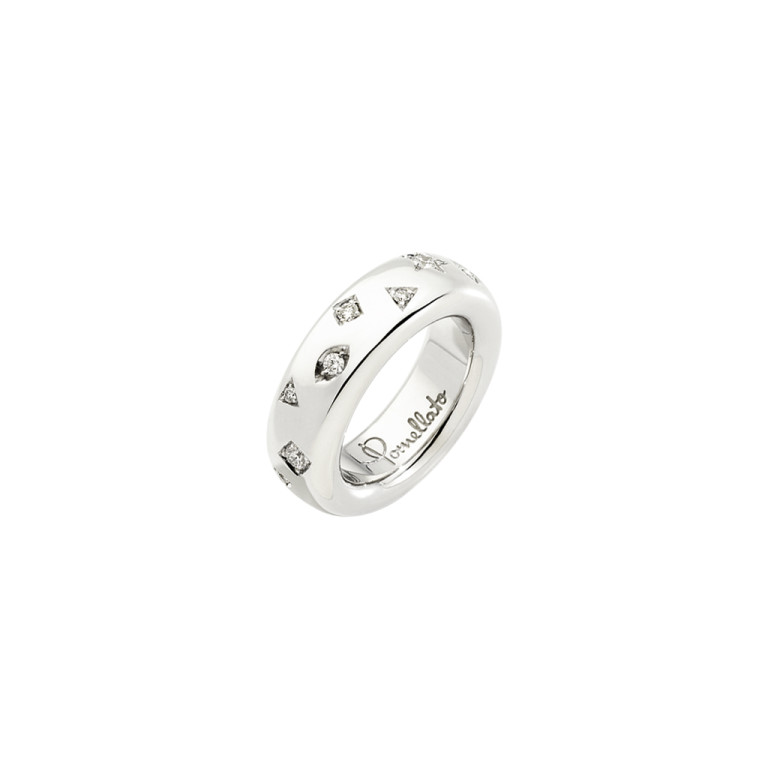 Pomellato Iconica ring witgoud met diamant - PA9106E O2WHR DB000 - #2 Pomellato Iconica ring witgoud met diamant - PA9106E O2WHR DB000 - #2