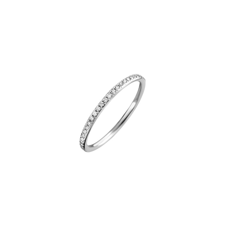 witgoud aanschuif ring met diamant Schaap en Citroen Diamonds - #2 witgoud aanschuif ring met diamant Schaap en Citroen Diamonds - #2