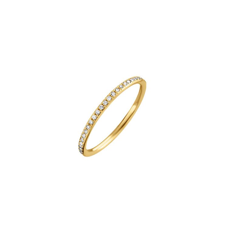 geelgoud aanschuif ring met diamant Schaap en Citroen Diamonds - #2 geelgoud aanschuif ring met diamant Schaap en Citroen Diamonds - #2
