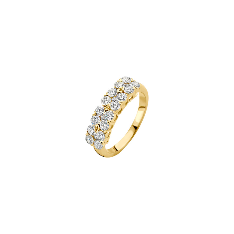 geelgoud ring met diamant Schaap en Citroen Diamonds - #2 geelgoud ring met diamant Schaap en Citroen Diamonds - #2