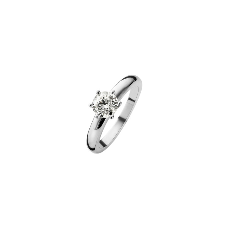 witgoud solitair ring met diamant SC Highlights Diamonds - #2 witgoud solitair ring met diamant SC Highlights Diamonds - #2