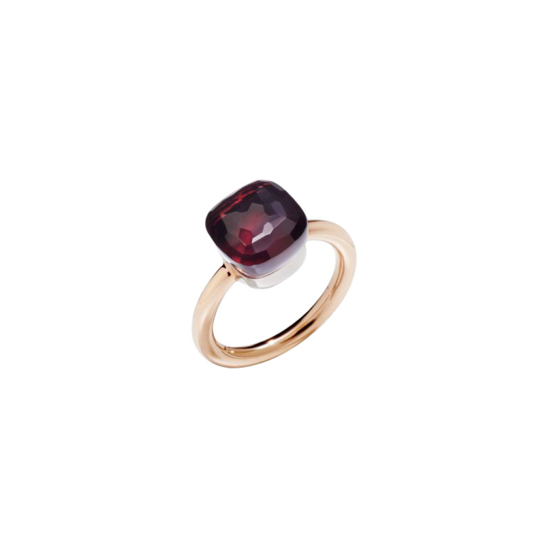 Pomellato Nudo ring rosé/wit goud met Granaat - PAA1100 O6000 000OG - #2 Pomellato Nudo ring rosé/wit goud met Granaat - PAA1100 O6000 000OG - #2