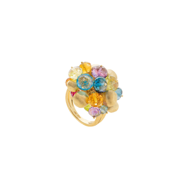 Marco Bicego Africa ring geelgoud met Diversen - AB604-MIX02 - #2 Marco Bicego Africa ring geelgoud met Diversen - AB604-MIX02 - #2