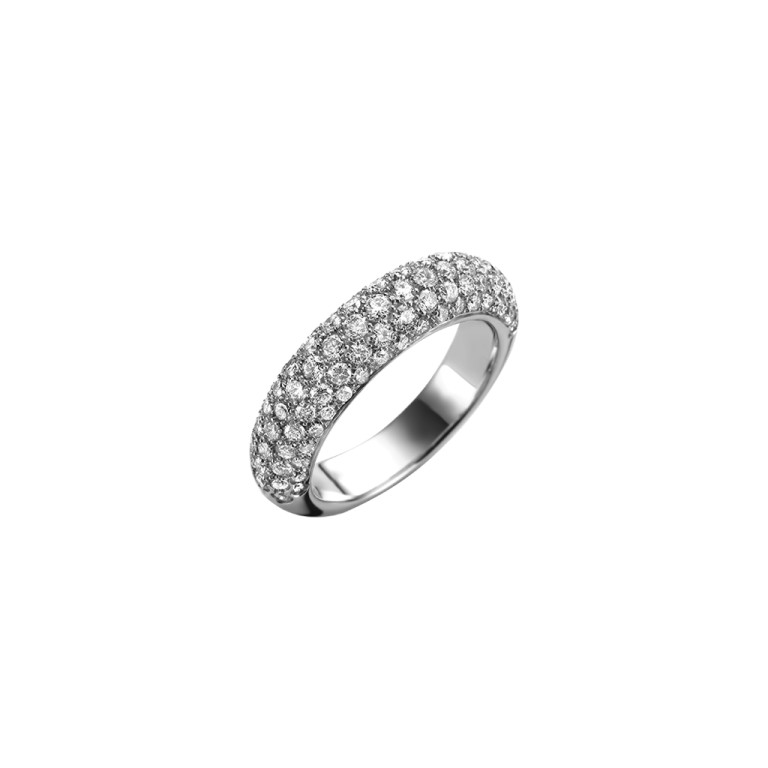 witgoud pave ring met diamant SC Highlights Diamonds - #3 witgoud pave ring met diamant SC Highlights Diamonds - #3