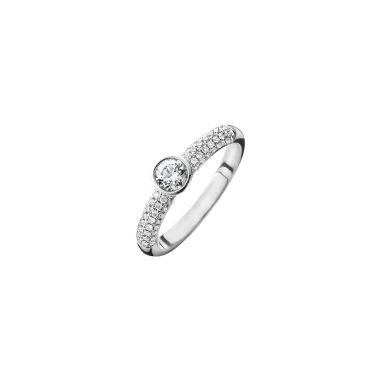 witgoud ring met diamant Schaap en Citroen Diamonds - #2 witgoud ring met diamant Schaap en Citroen Diamonds - #2