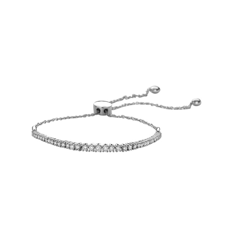 witgoud tennis armband met diamant Schaap en Citroen Diamonds - #2 witgoud tennis armband met diamant Schaap en Citroen Diamonds - #2