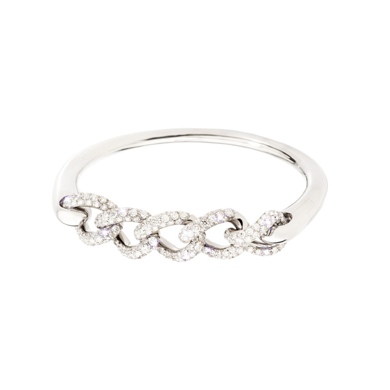 Pomellato Catene armband witgoud met diamant - PBC1012 O2WHR DB000 - #2 Pomellato Catene armband witgoud met diamant - PBC1012 O2WHR DB000 - #2