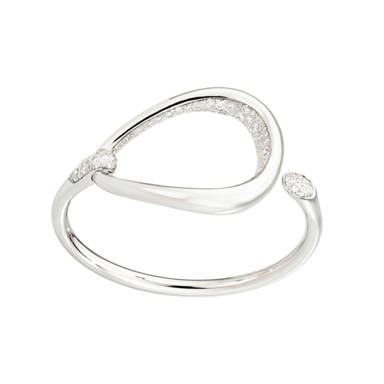 Pomellato Fantina spang armband witgoud met diamant - PBC0091 O2WHR DB000 - #2 Pomellato Fantina spang armband witgoud met diamant - PBC0091 O2WHR DB000 - #2