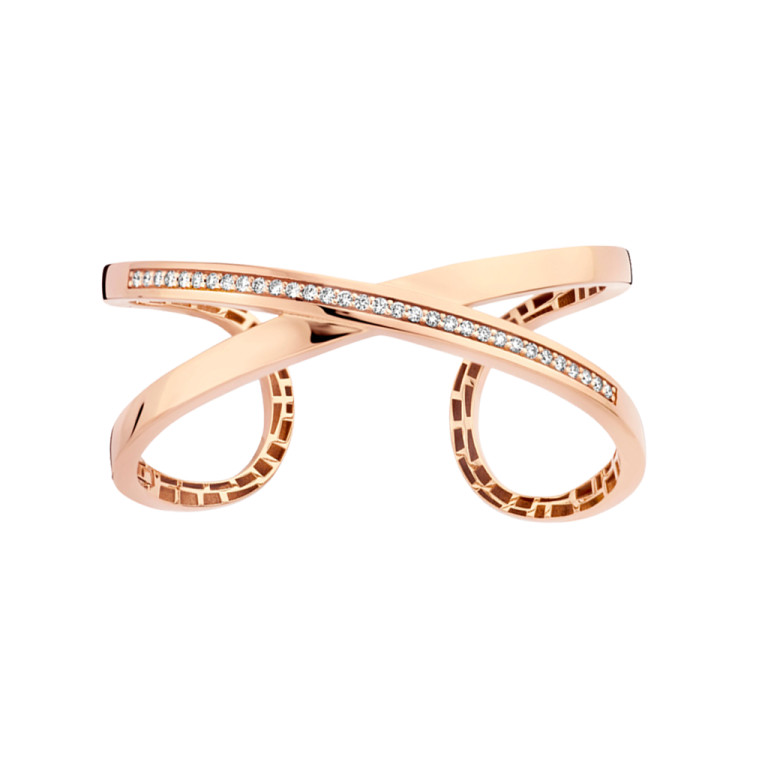 roodgoud spang armband met diamant SC Highlights Diamonds - #3 roodgoud spang armband met diamant SC Highlights Diamonds - #3