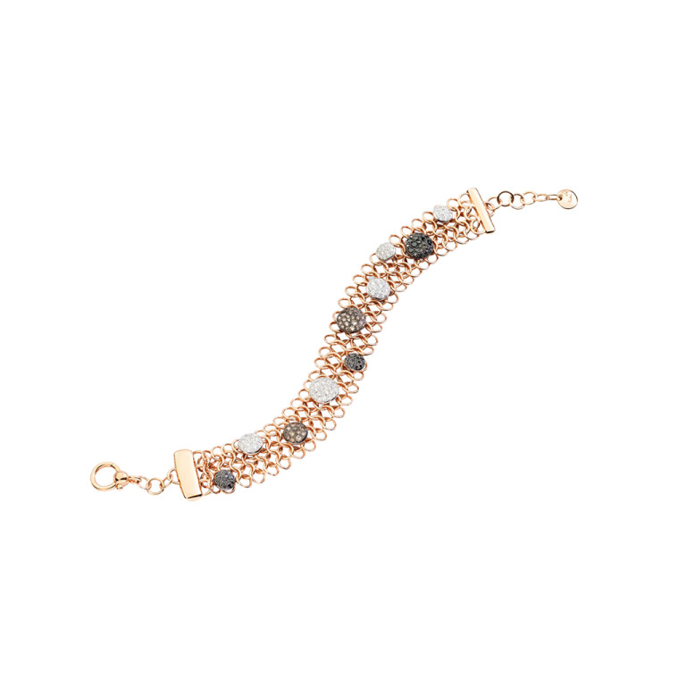 Pomellato Sabbia armband roodgoud met diamant - PBC3053 O7BWR DBX00 - #4 Pomellato Sabbia armband roodgoud met diamant - PBC3053 O7BWR DBX00 - #4