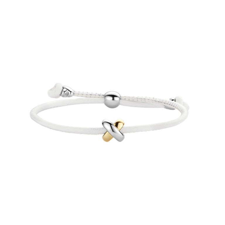 Tirisi Moda Kisses armband geelgoud - TM2130WH(2T) - #2 Tirisi Moda Kisses armband geelgoud - TM2130WH(2T) - #2