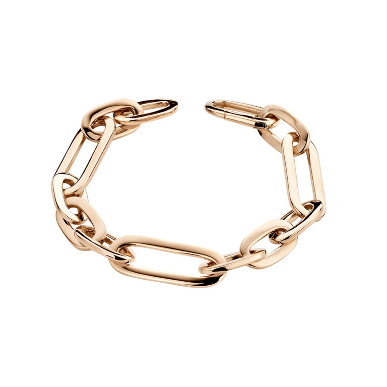 roodgoud schakel armband Schaap en Citroen Essentials - #4 roodgoud schakel armband Schaap en Citroen Essentials - #4