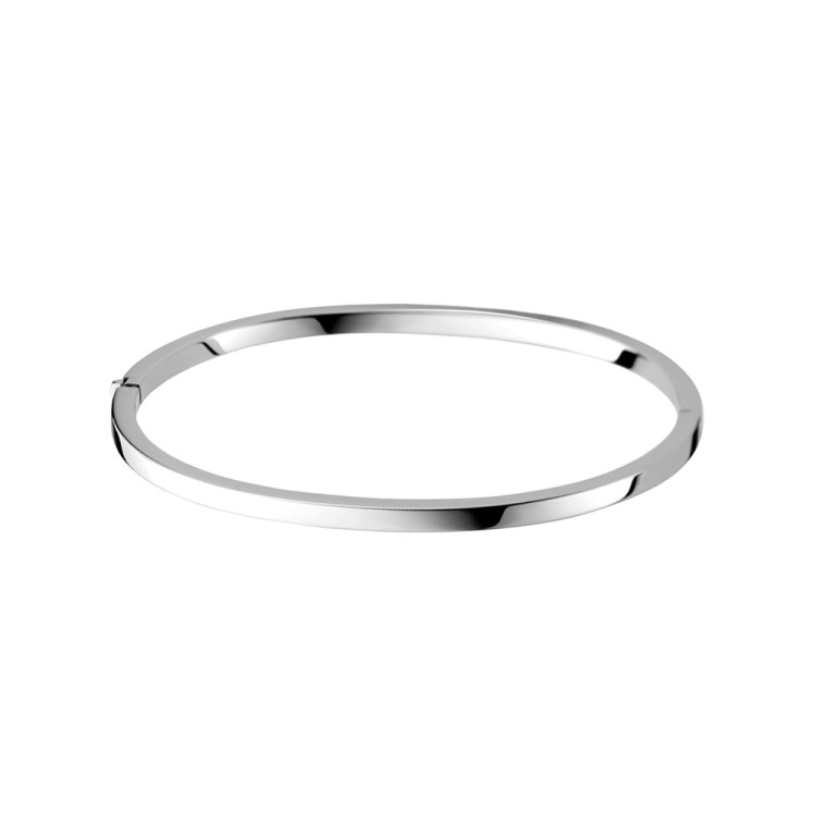 witgoud gladde armband Schaap en Citroen Essentials - #1 witgoud gladde armband Schaap en Citroen Essentials - #1