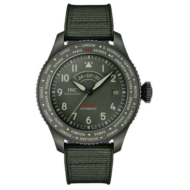 IWC Pilot's Watch Timezoner Woodland 46mm