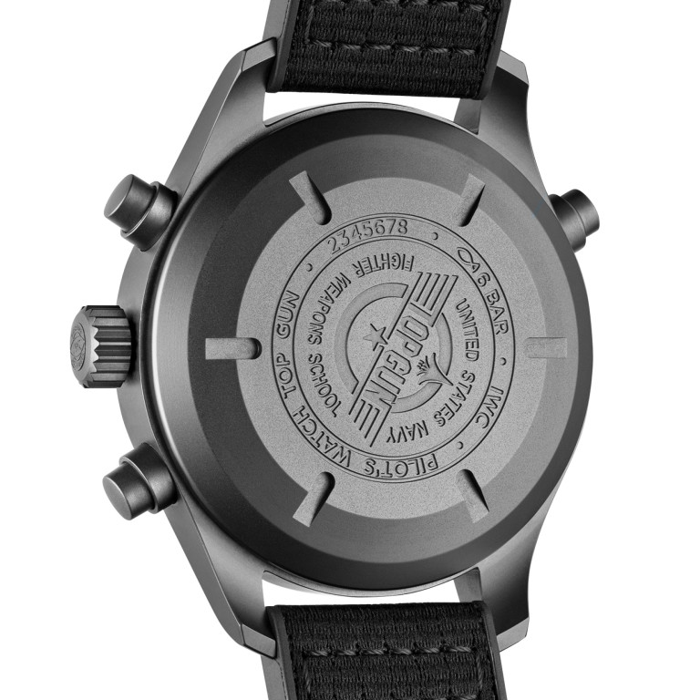 IWC Pilot's Watch Double Chronograph Top Gun Ceratanium 44mm - IW371815 - #5 IWC Pilot's Watch Double Chronograph Top Gun Ceratanium 44mm - IW371815 - #5