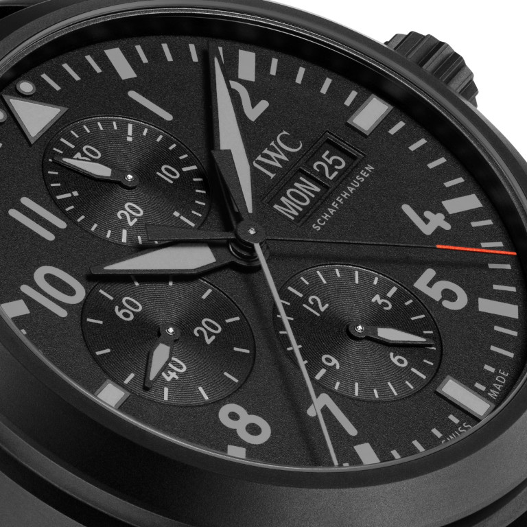 IWC Pilot's Watch Double Chronograph Top Gun Ceratanium 44mm - IW371815 - #4 IWC Pilot's Watch Double Chronograph Top Gun Ceratanium 44mm - IW371815 - #4