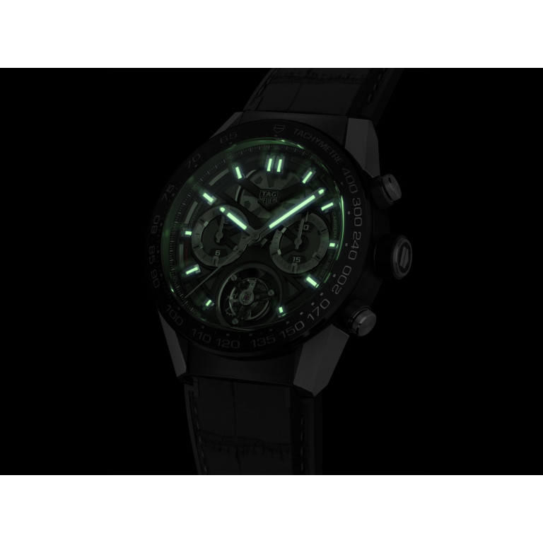 TAG Heuer Carrera Calibre Heuer 02 Chronograph Tourbillon 45mm - CAR5A8Y.FC6377 - #5 TAG Heuer Carrera Calibre Heuer 02 Chronograph Tourbillon 45mm - CAR5A8Y.FC6377 - #5