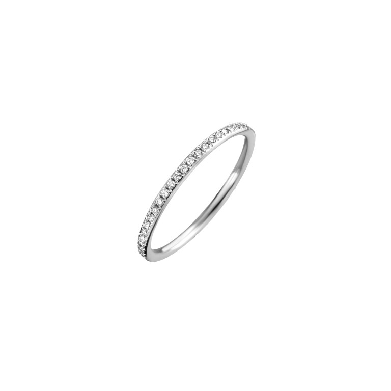 witgoud aanschuif ring met diamant Schaap en Citroen Diamonds - #2 witgoud aanschuif ring met diamant Schaap en Citroen Diamonds - #2