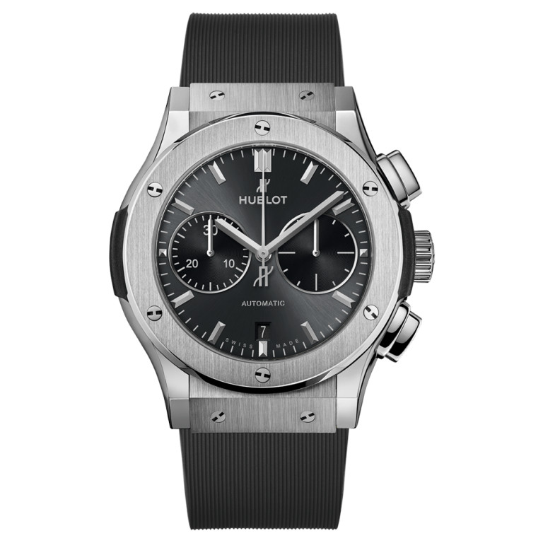 Hublot Classic Fusion Chronograph Titanium Racing Grey 45mm - 521.NX.7071.LR - #1 Hublot Classic Fusion Chronograph Titanium Racing Grey 45mm - 521.NX.7071.LR - #1