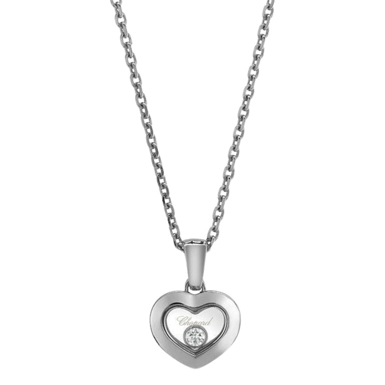 Chopard Happy Diamonds Icons Heart collier met hanger witgoud met diamant - 79A054-1001 - #3 Chopard Happy Diamonds Icons Heart collier met hanger witgoud met diamant - 79A054-1001 - #3
