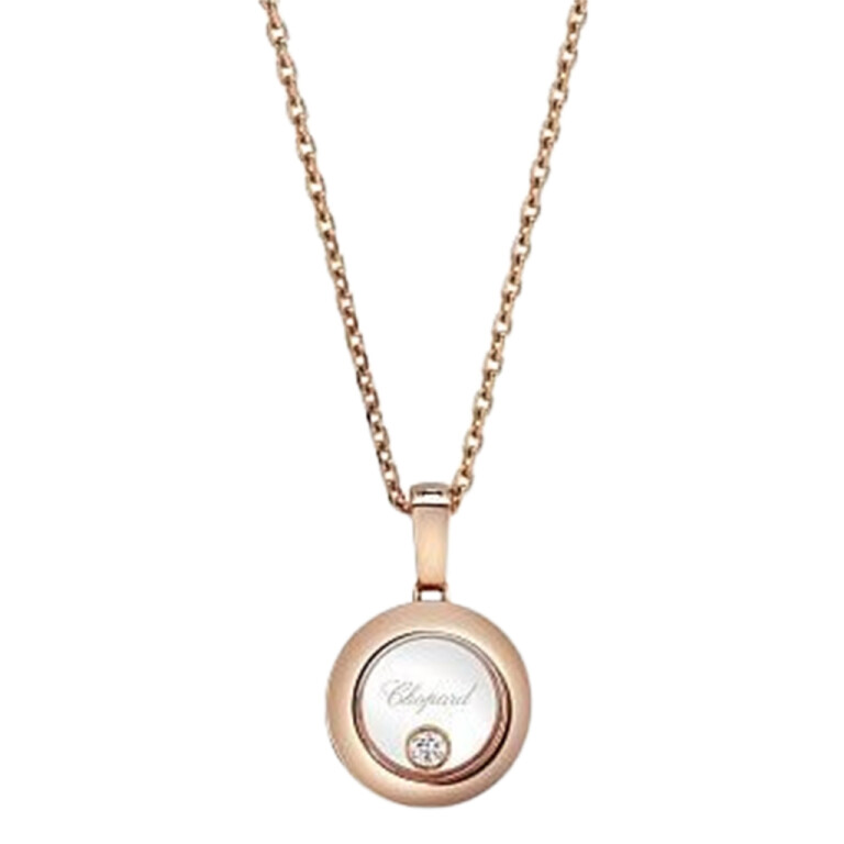 Chopard Happy Diamonds Icons Round collier met hanger roodgoud met diamant - 79A017-5001 - #3 Chopard Happy Diamonds Icons Round collier met hanger roodgoud met diamant - 79A017-5001 - #3