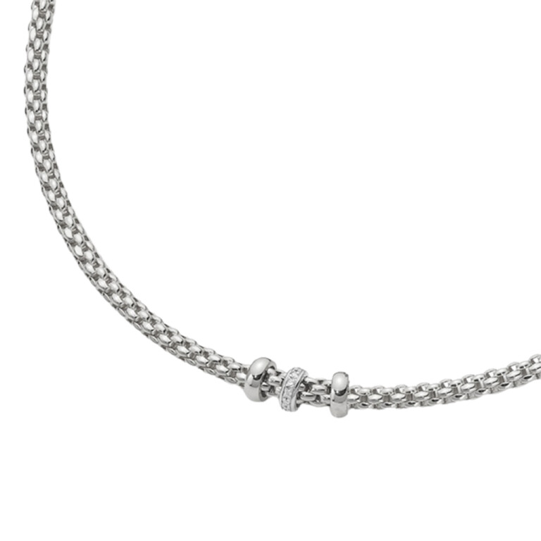 Fope Solo collier witgoud met diamant - 62106CX_BB_B_BBB_043 - #2 Fope Solo collier witgoud met diamant - 62106CX_BB_B_BBB_043 - #2