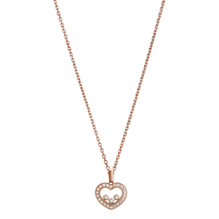 Chopard Happy Diamonds Icons Heart Heart collier met hanger roodgoud met diamant - 79A611-5201 - #3 Chopard Happy Diamonds Icons Heart Heart collier met hanger roodgoud met diamant - 79A611-5201 - #3