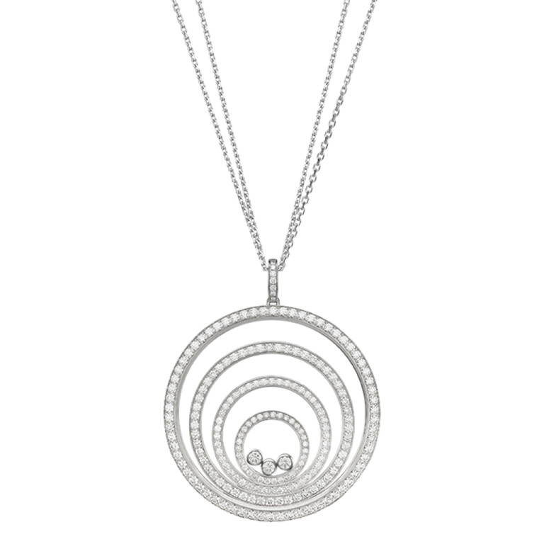 Chopard Happy Diamonds Happy Spirit collier witgoud met diamant - 798233-1001 - #4 Chopard Happy Diamonds Happy Spirit collier witgoud met diamant - 798233-1001 - #4