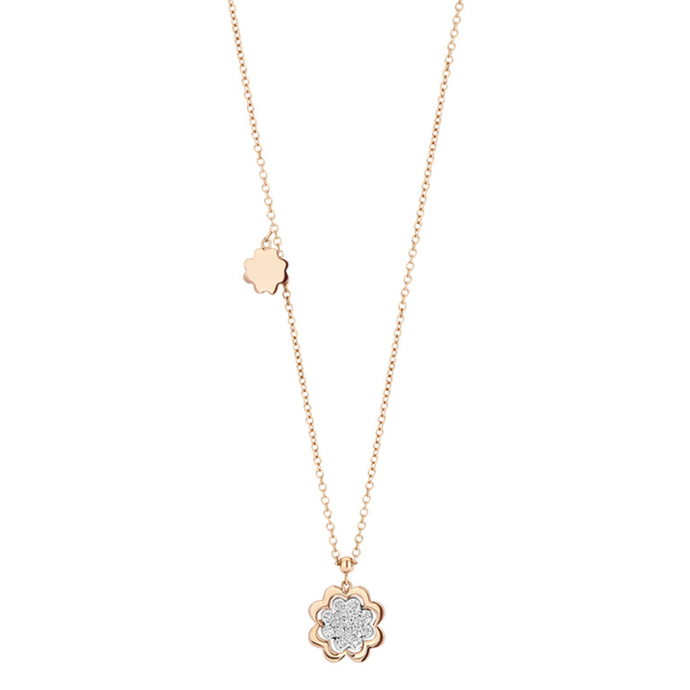 roodgoud collier met diamant Schaap en Citroen Diamonds - #2 roodgoud collier met diamant Schaap en Citroen Diamonds - #2