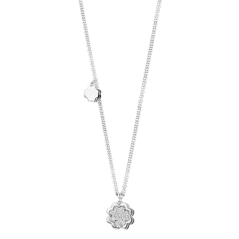 witgoud collier met diamant Schaap en Citroen Diamonds - #2 witgoud collier met diamant Schaap en Citroen Diamonds - #2