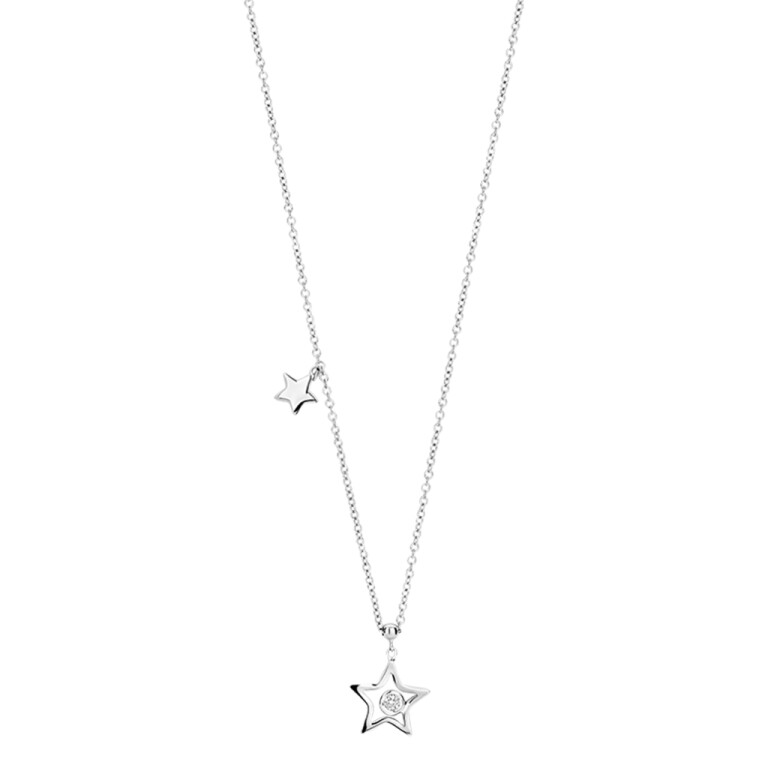 witgoud collier met diamant Schaap en Citroen Diamonds - #2 witgoud collier met diamant Schaap en Citroen Diamonds - #2