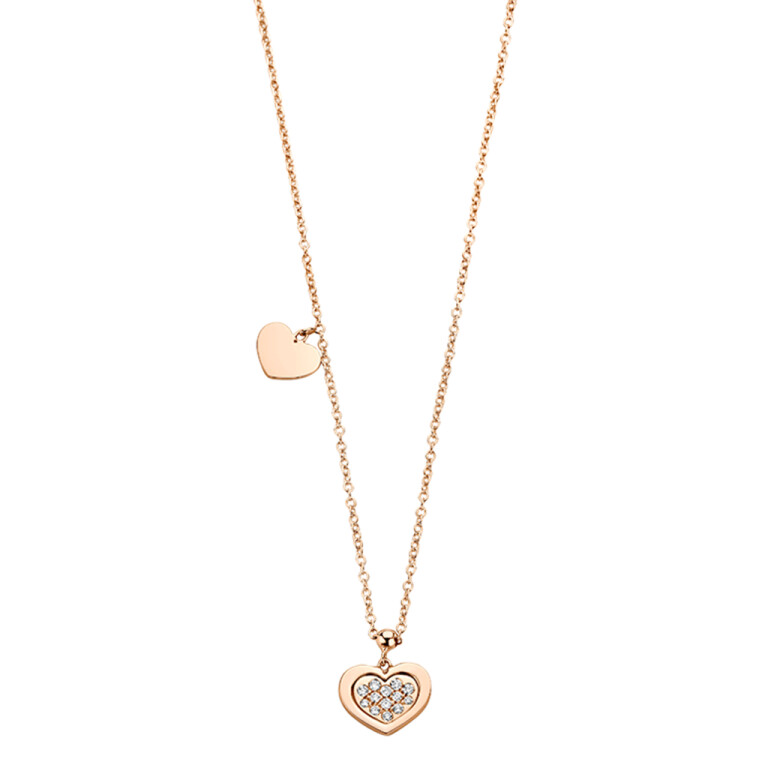 roodgoud collier met hanger met diamant Schaap en Citroen Diamonds - #2 roodgoud collier met hanger met diamant Schaap en Citroen Diamonds - #2