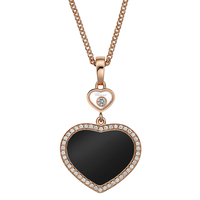 Chopard Happy Diamonds Happy Hearts collier met hanger roodgoud met diamant - 79A074-5201 - #5 Chopard Happy Diamonds Happy Hearts collier met hanger roodgoud met diamant - 79A074-5201 - #5
