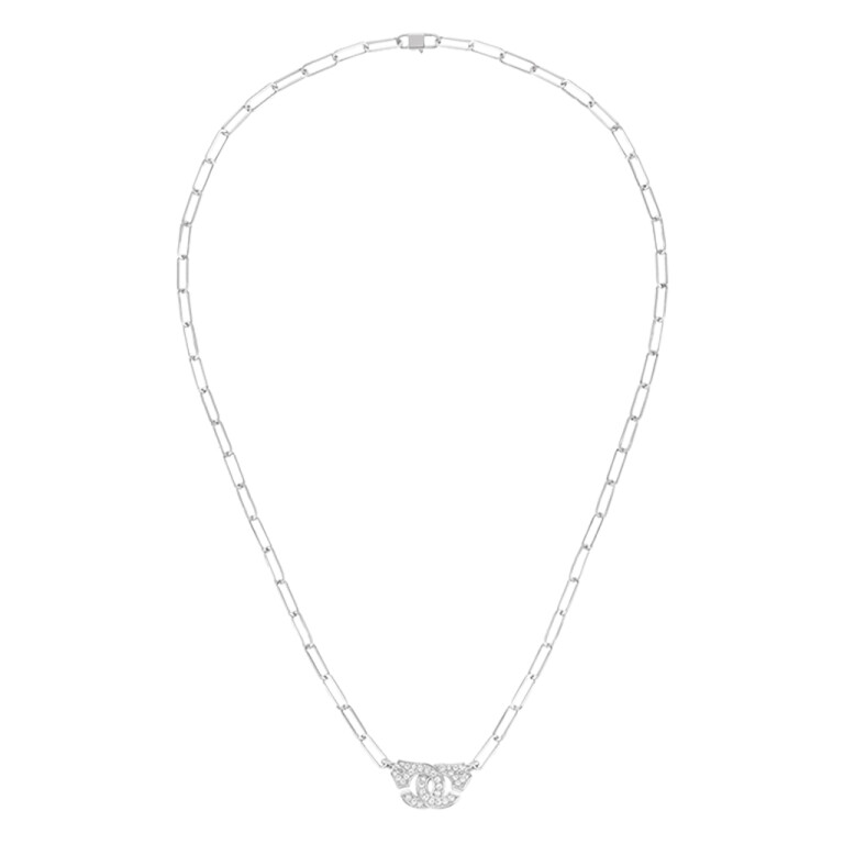 dinh van Menottes dinh van collier witgoud met diamant - 654222 - #2 dinh van Menottes dinh van collier witgoud met diamant - 654222 - #2