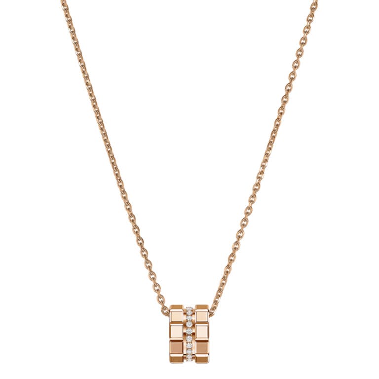 Chopard Ice Cube Mini collier roodgoud met diamant - undefined - #3