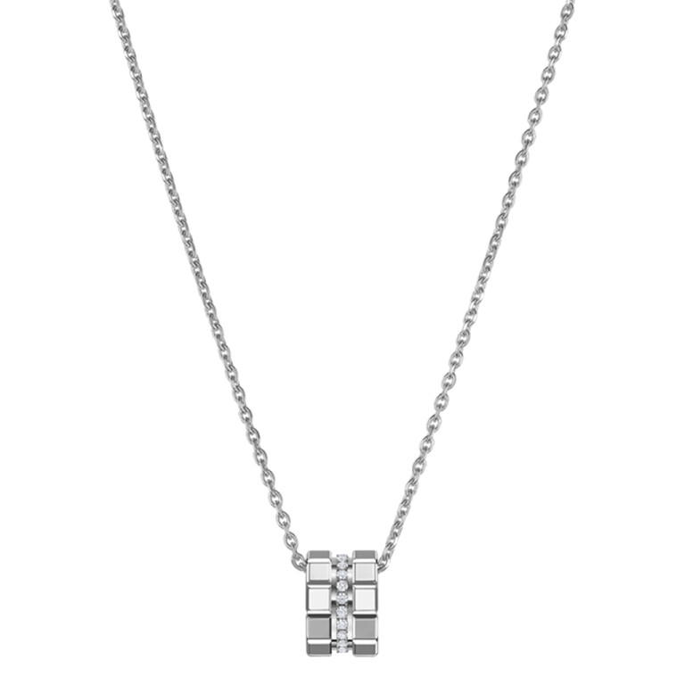 Chopard Ice Cube Mini collier witgoud met diamant - 797005-1003 - #4 Chopard Ice Cube Mini collier witgoud met diamant - 797005-1003 - #4