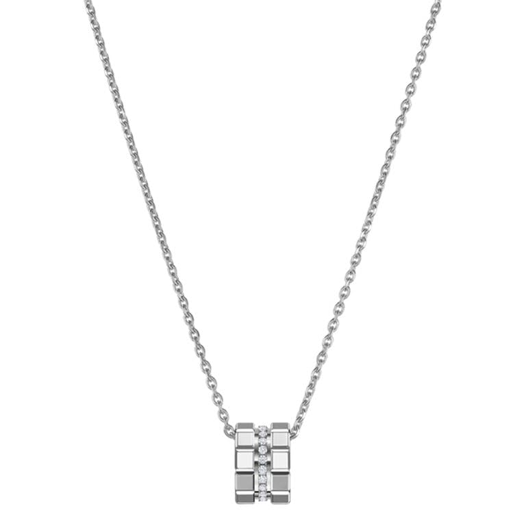 Chopard Ice Cube Mini collier witgoud met diamant - undefined - #3
