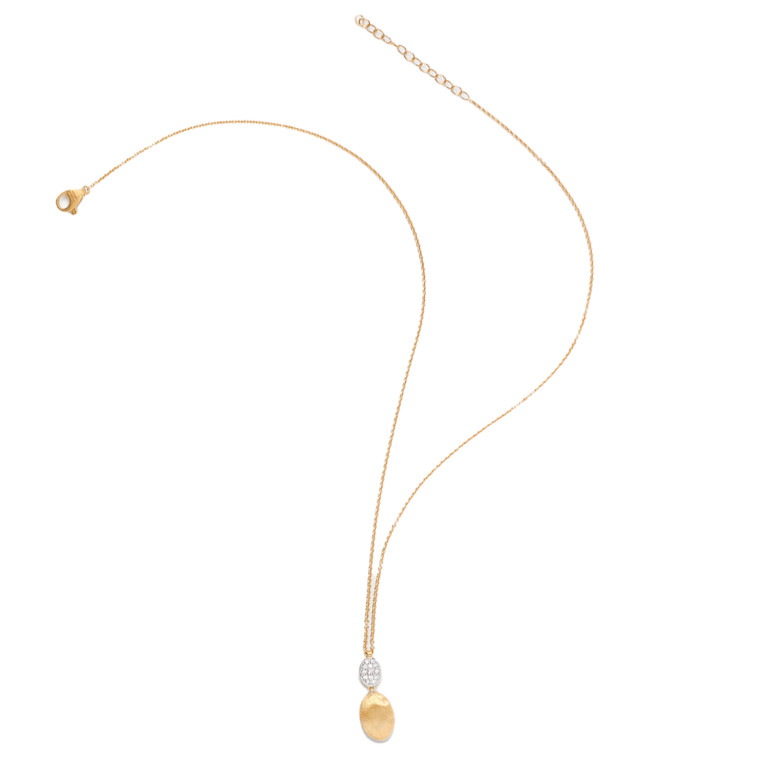 Marco Bicego Siviglia Colliers geel/wit goud met diamant - CB1690-B - #3 Marco Bicego Siviglia Colliers geel/wit goud met diamant - CB1690-B - #3