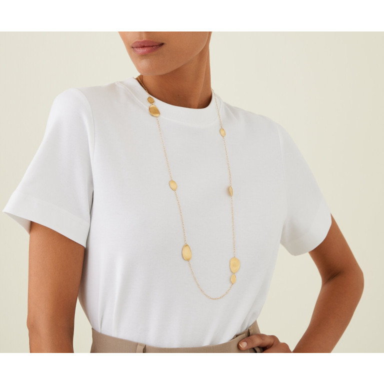 Marco Bicego Lunaria collier geelgoud - CB1790 - #6 Marco Bicego Lunaria collier geelgoud - CB1790 - #6