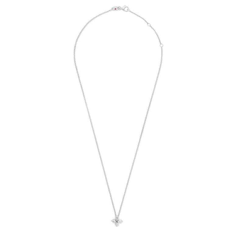 Roberto Coin Love in Verona collier met hanger witgoud met diamant - ADR888CL2195 - #2 Roberto Coin Love in Verona collier met hanger witgoud met diamant - ADR888CL2195 - #2