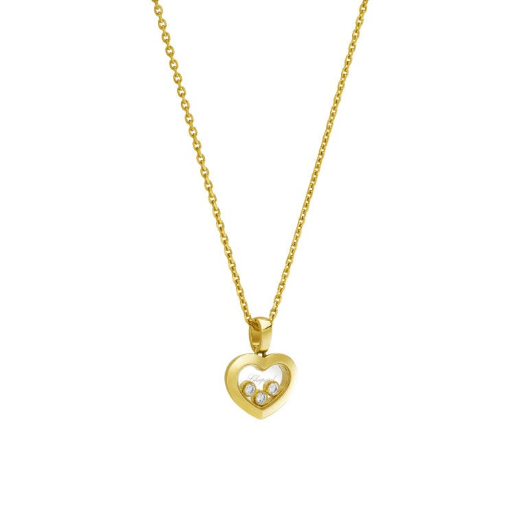 Chopard Happy Diamonds Icons Heart collier met hanger geelgoud met diamant - undefined - #4