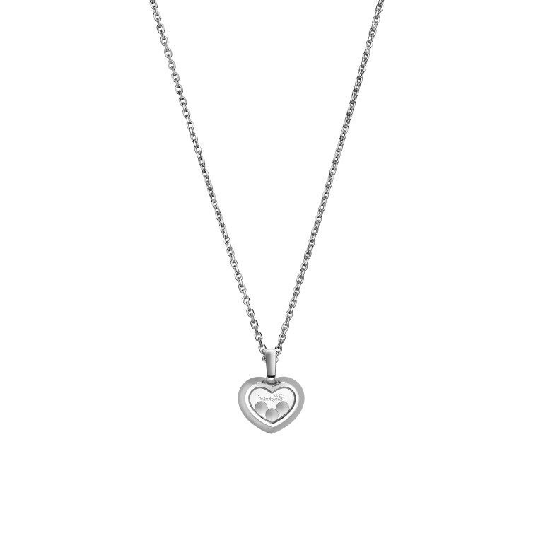 Chopard Happy Diamonds Icons Heart collier met hanger witgoud met diamant - 79A611-1201 - #4 Chopard Happy Diamonds Icons Heart collier met hanger witgoud met diamant - 79A611-1201 - #4