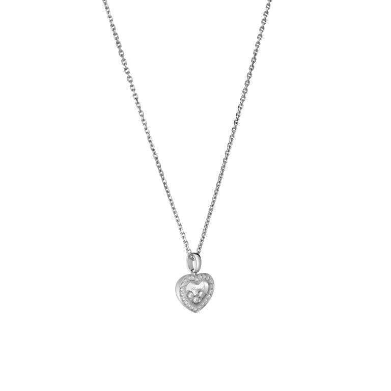 Chopard Happy Diamonds Icons Heart collier met hanger witgoud met diamant - undefined - #4