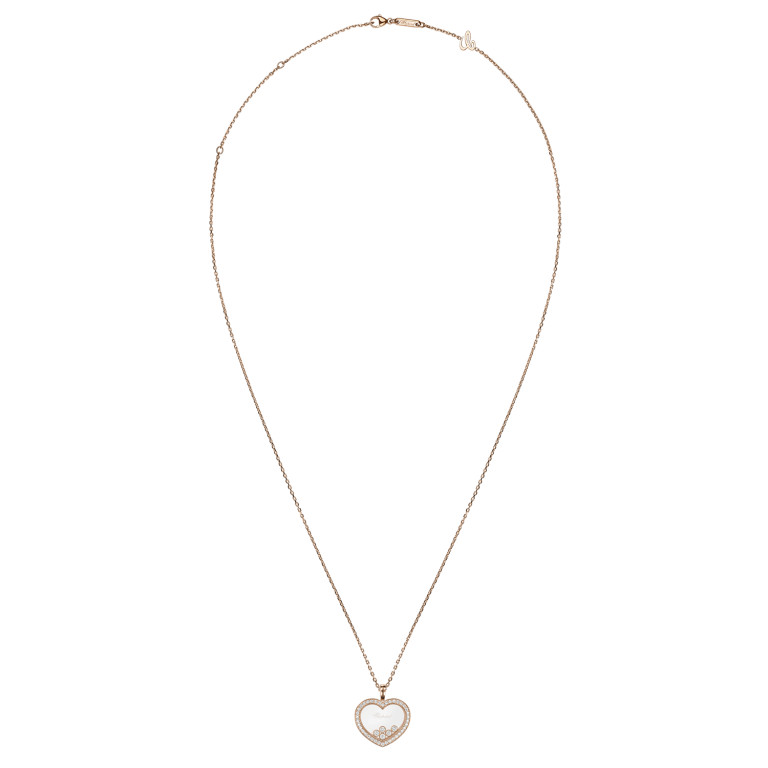 Chopard Happy Diamonds Icons Heart collier met hanger roodgoud met diamant - 79A039-5201 - #2 Chopard Happy Diamonds Icons Heart collier met hanger roodgoud met diamant - 79A039-5201 - #2
