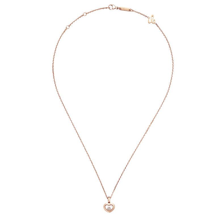 Chopard Happy Diamonds Icons Heart collier met hanger roodgoud met diamant - 79A054-5001 - #2 Chopard Happy Diamonds Icons Heart collier met hanger roodgoud met diamant - 79A054-5001 - #2