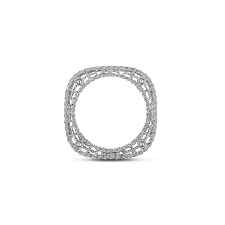 Roberto Coin Princess ring witgoud met diamant - undefined - #2