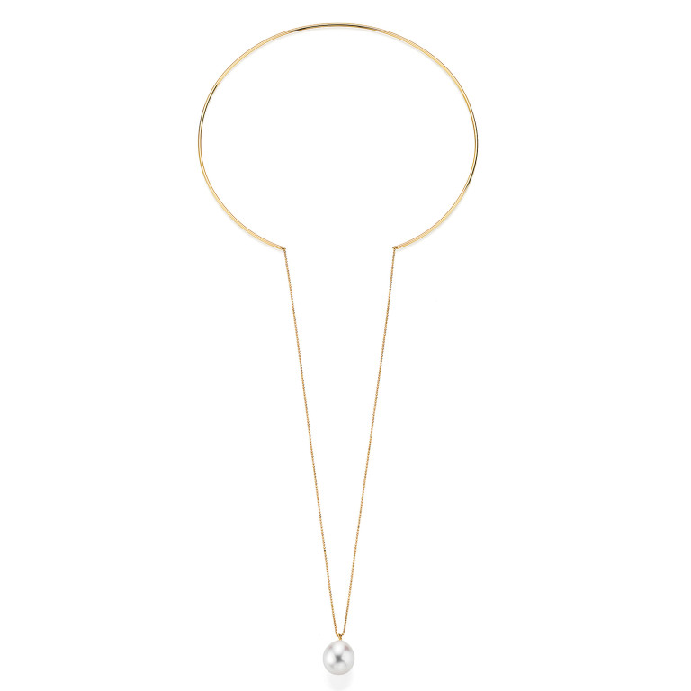 Yana Nesper Open Mind collier geelgoud - OM18 - #3 Yana Nesper Open Mind collier geelgoud - OM18 - #3