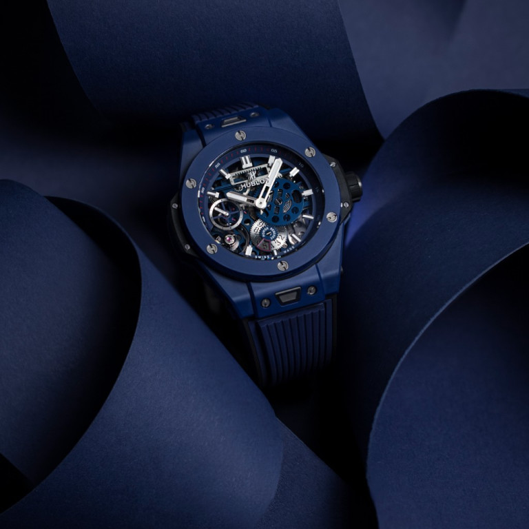 Hublot Big Bang Meca-10 Ceramic Blue 10-Day Power Reserve 45mm - 414.EX.5123.RX - #6 Hublot Big Bang Meca-10 Ceramic Blue 10-Day Power Reserve 45mm - 414.EX.5123.RX - #6