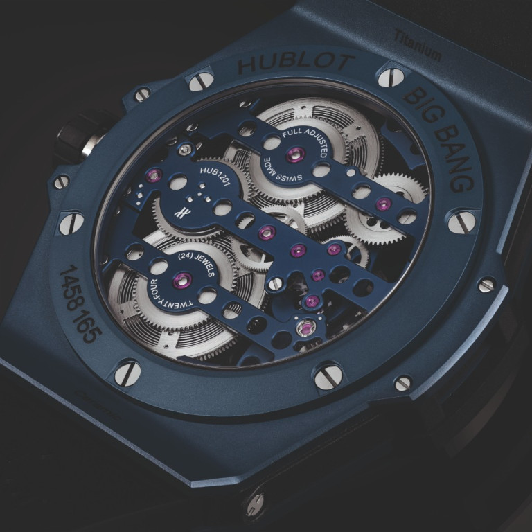 Hublot Big Bang Meca-10 Ceramic Blue 10-Day Power Reserve 45mm - 414.EX.5123.RX - #10 Hublot Big Bang Meca-10 Ceramic Blue 10-Day Power Reserve 45mm - 414.EX.5123.RX - #10
